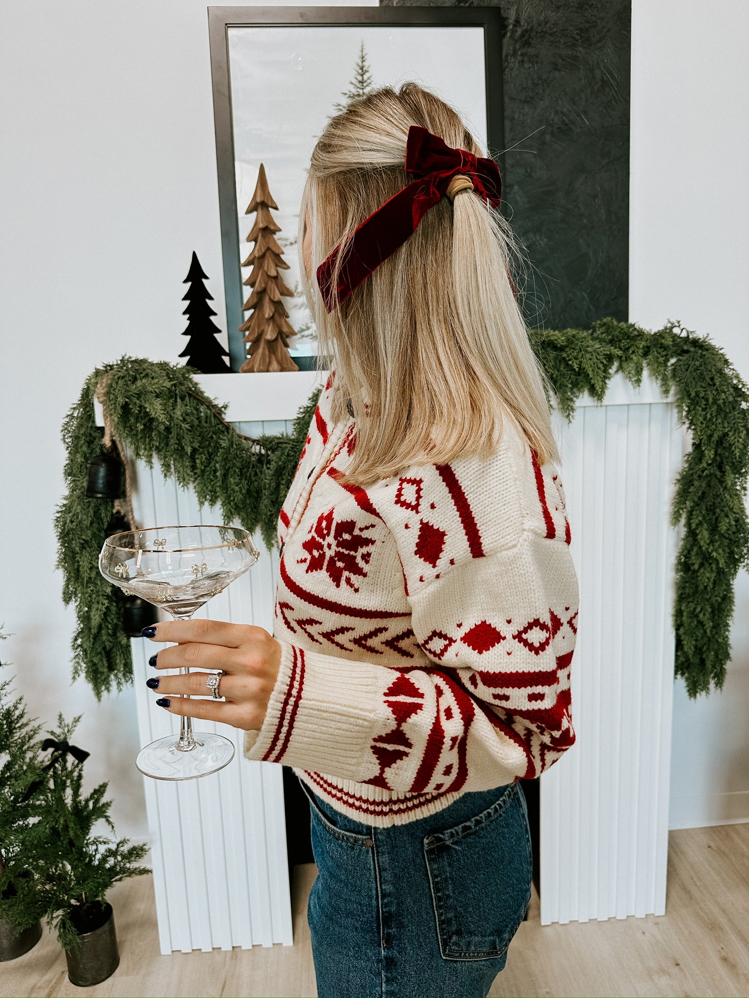 Holly Button Up Sweater