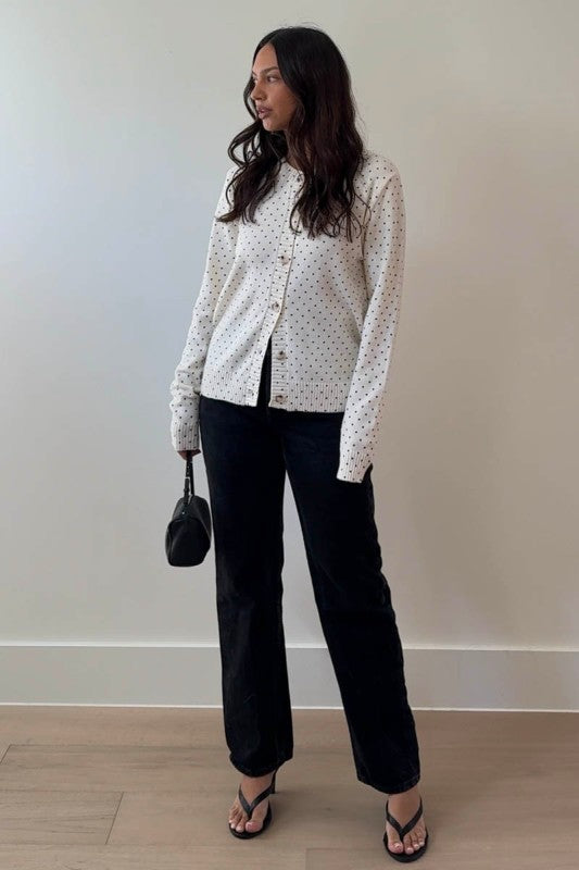 Paige Polka Dot Cardigan