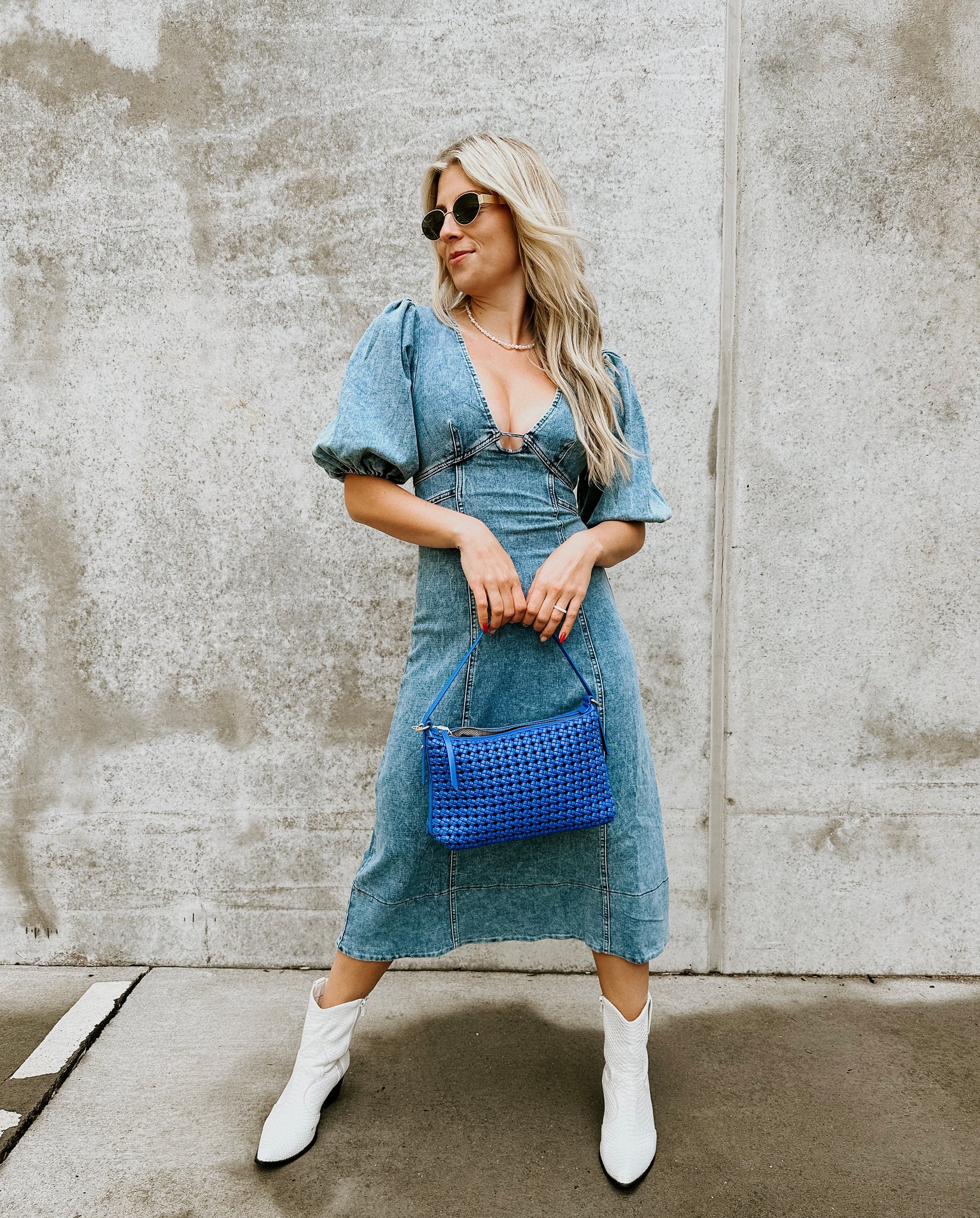 Dylan Denim Midi