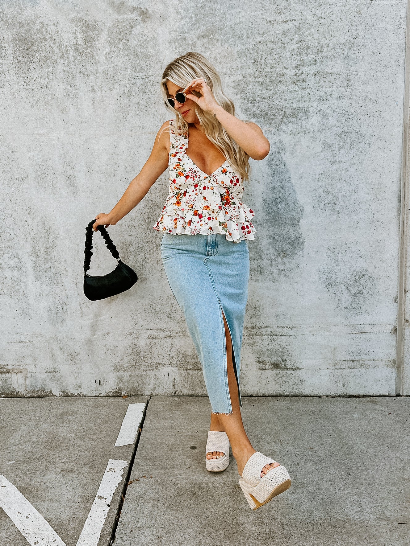 Brianna Floral Top