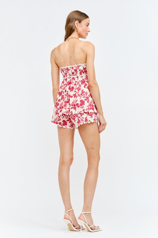 Cassie Floral Romper