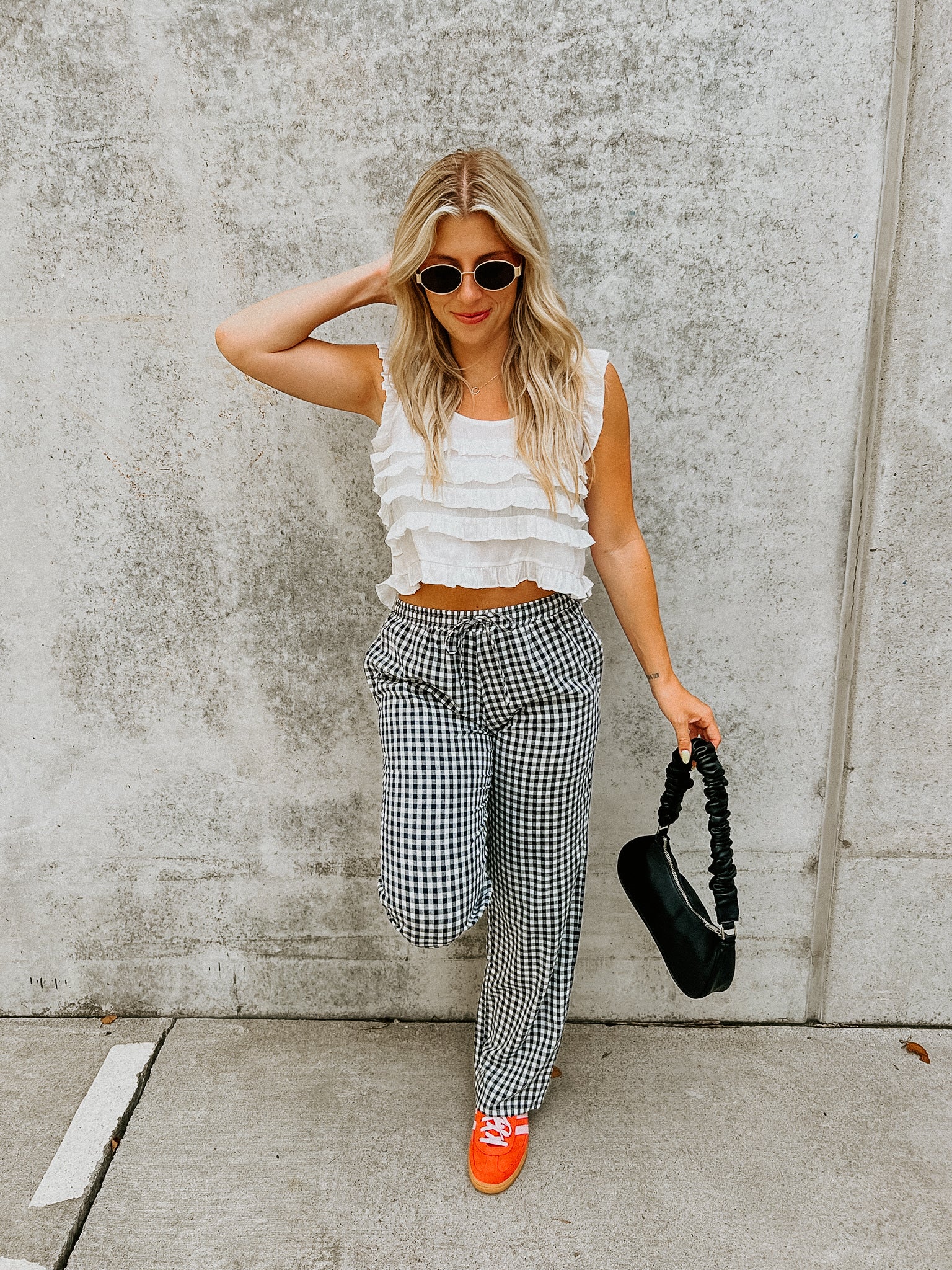 Noelle Gingham Pants