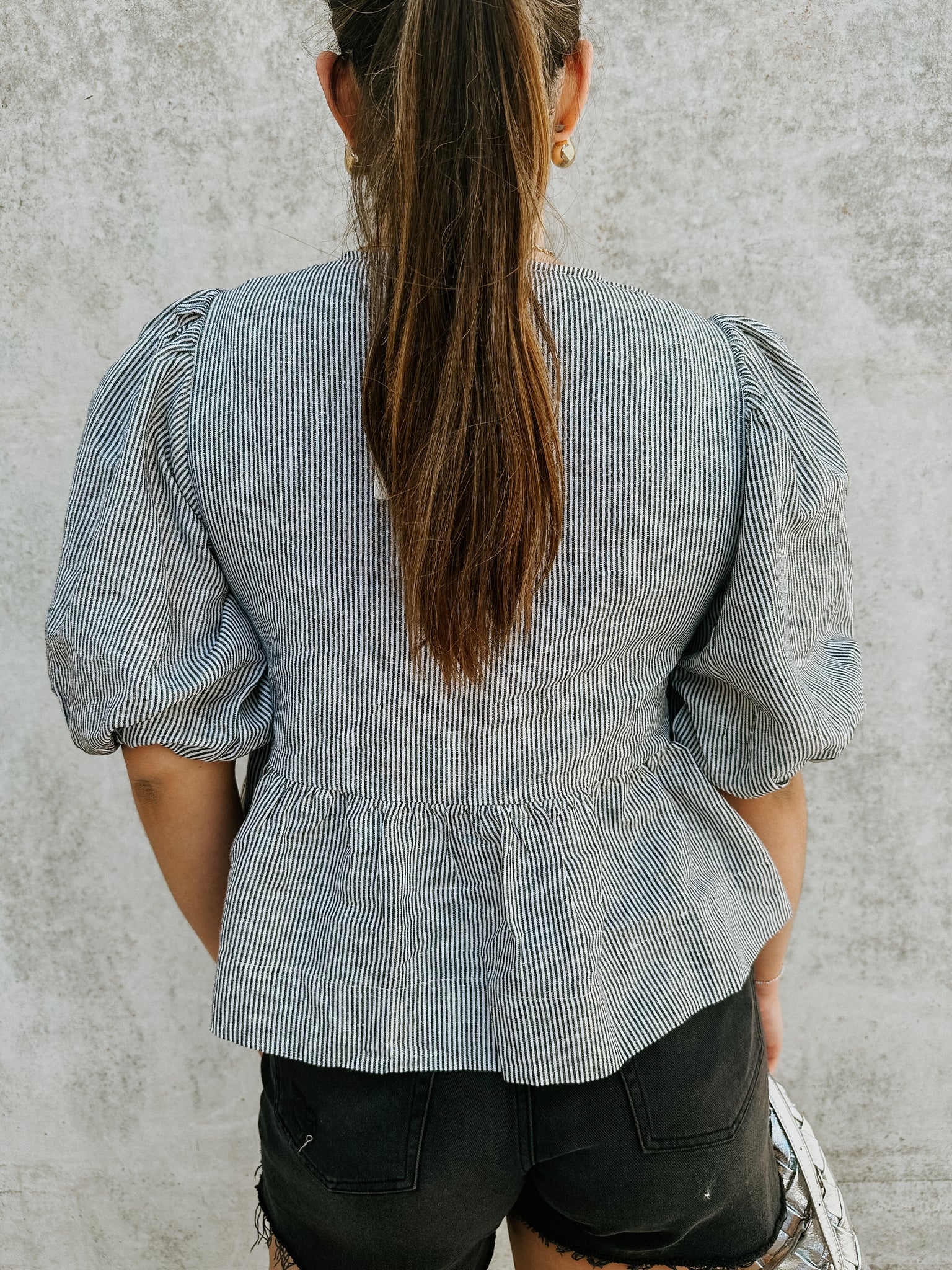 Claire Linen Top