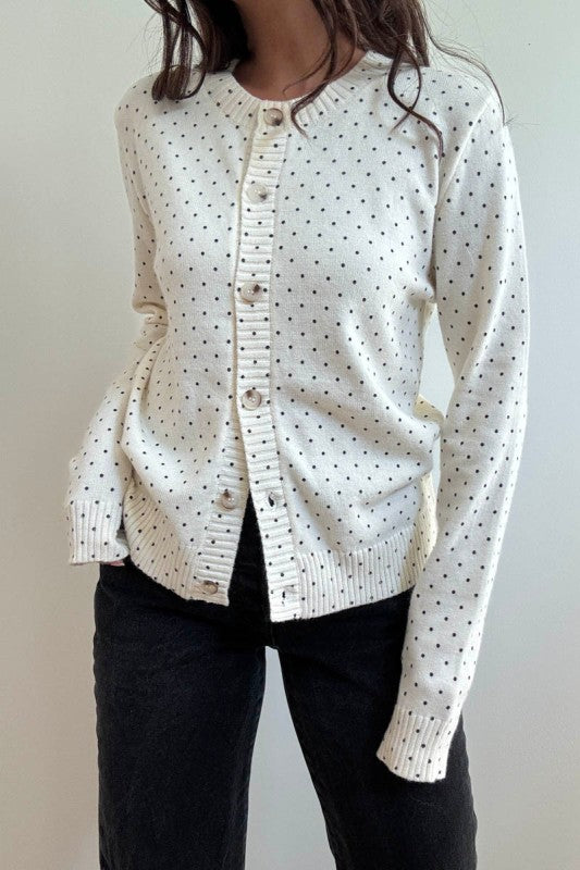 Paige Polka Dot Cardigan