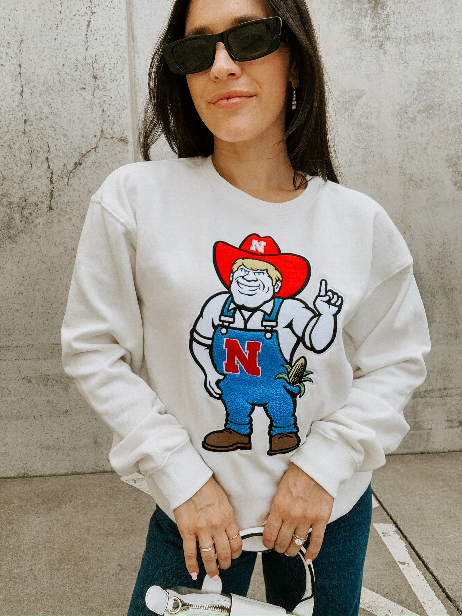 Herbie Chenille Crewneck
