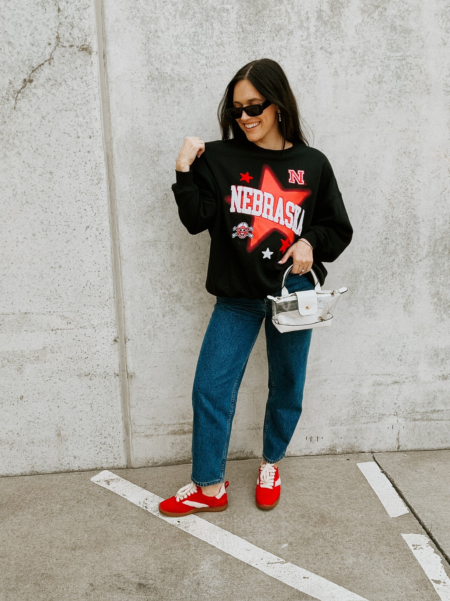 Nebraska Star Crewneck