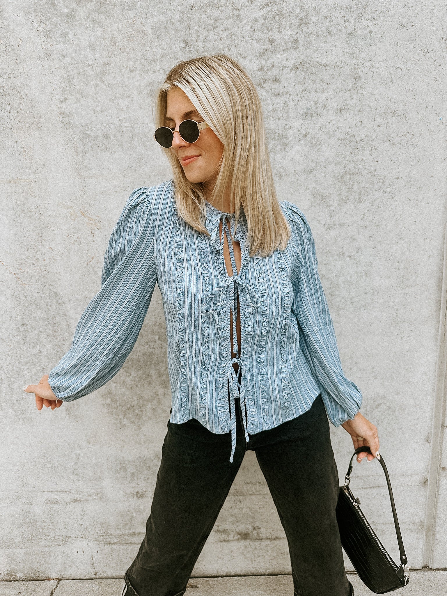 Leslie Stripe Blouse