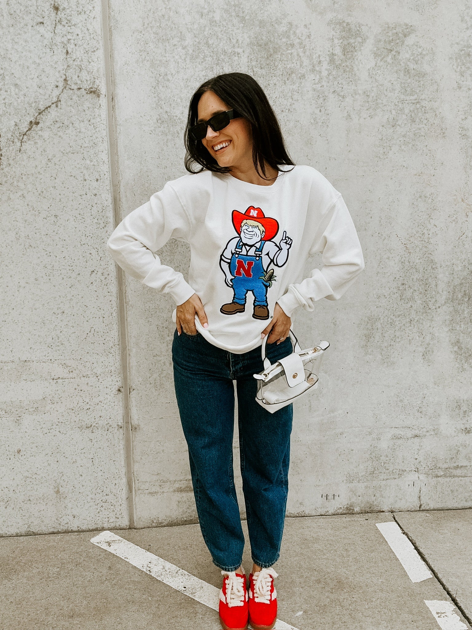 Herbie Chenille Crewneck