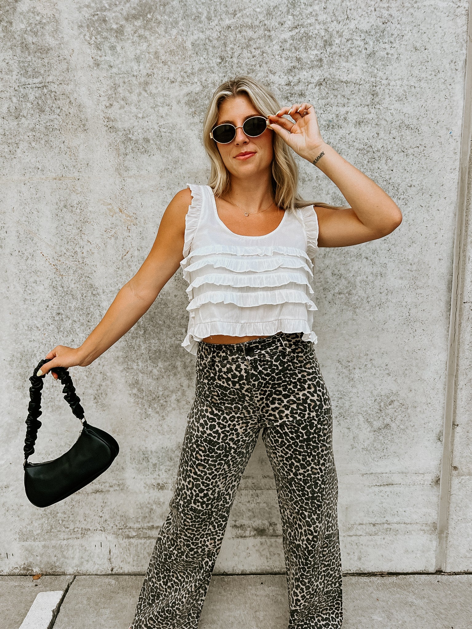 RESTOCK: Brenna Leopard Print Pants