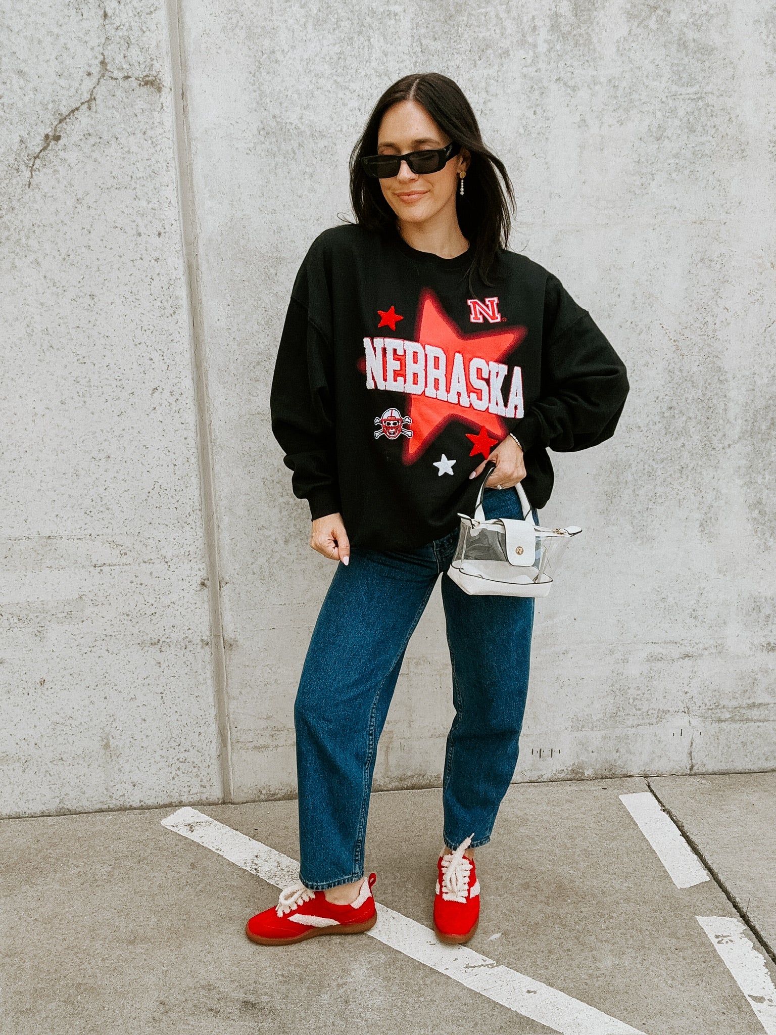 Nebraska Star Crewneck