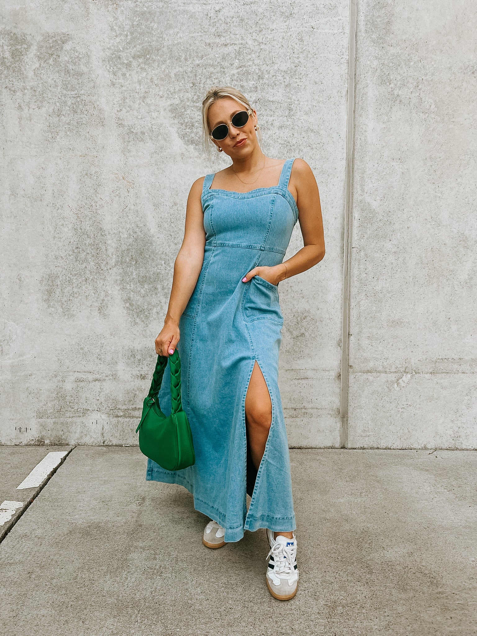 Darcy Denim Midi