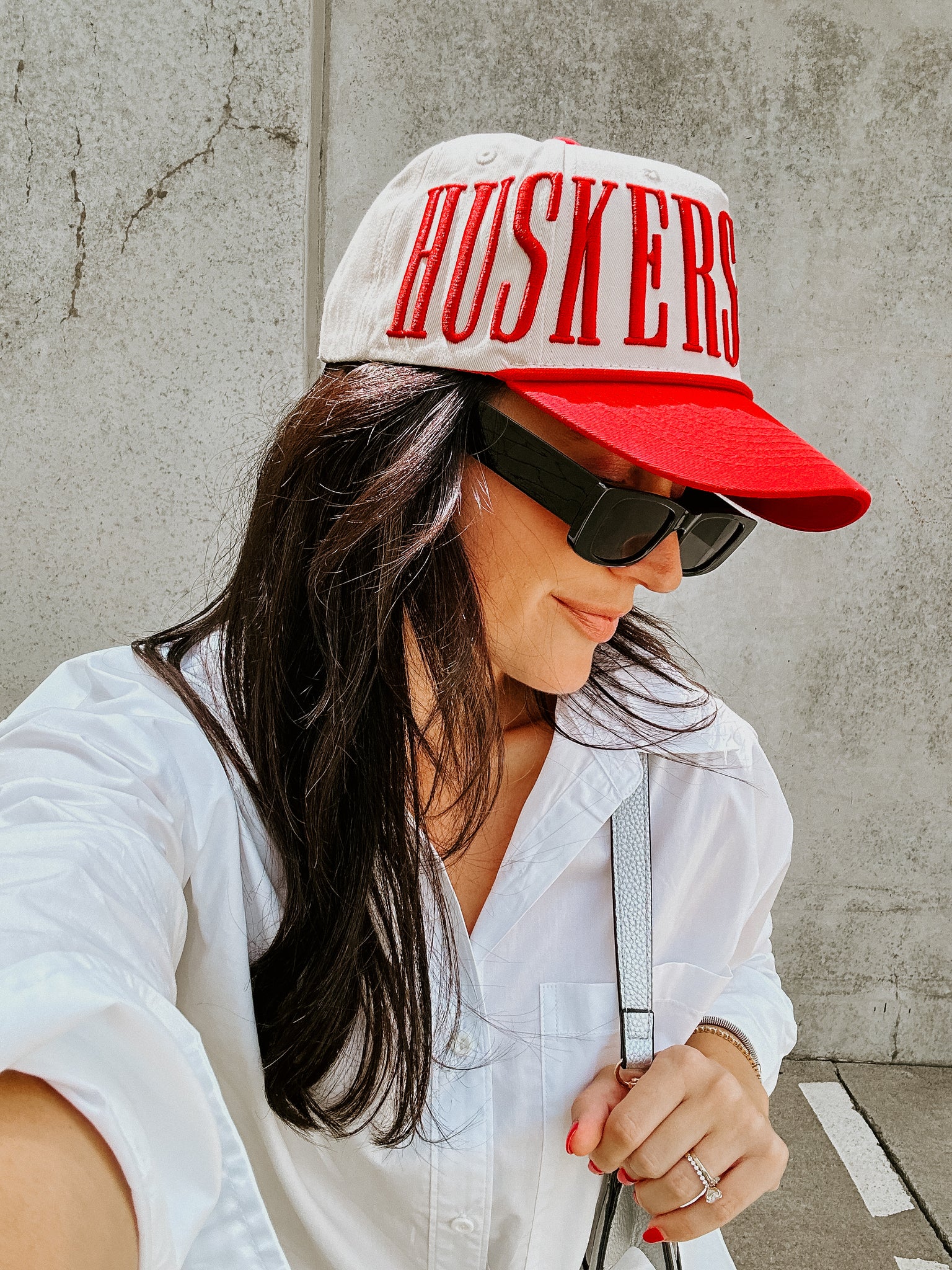 RESTOCK: Huskers Stretch Trucker Hat