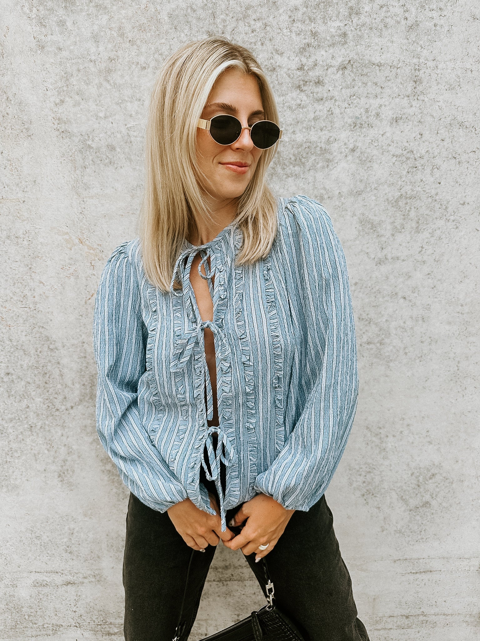 Leslie Stripe Blouse