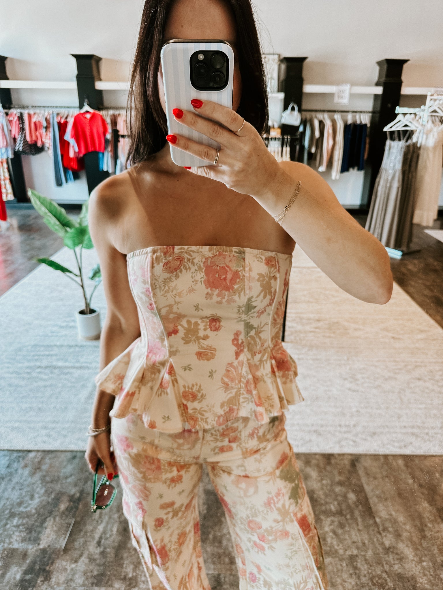 Gabby Floral Top