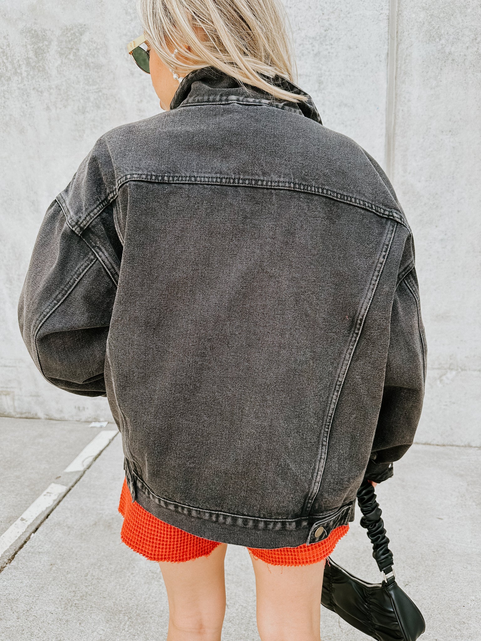 Dani Denim Jacket- Charcoal