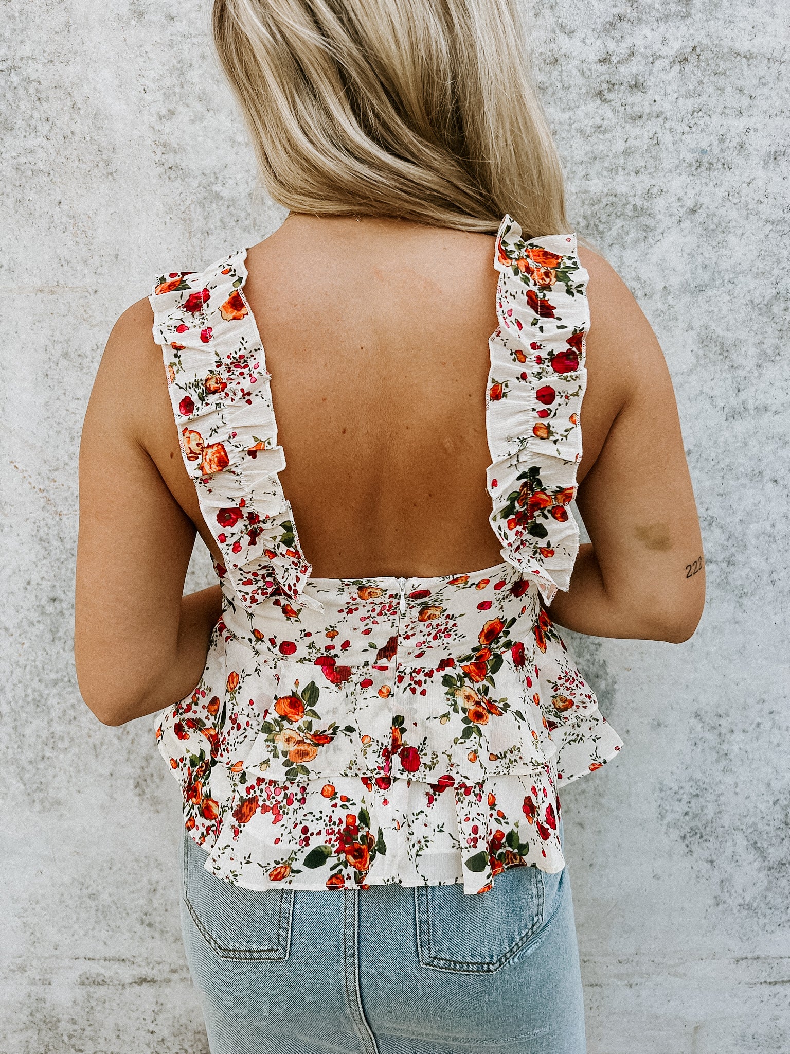 Brianna Floral Top