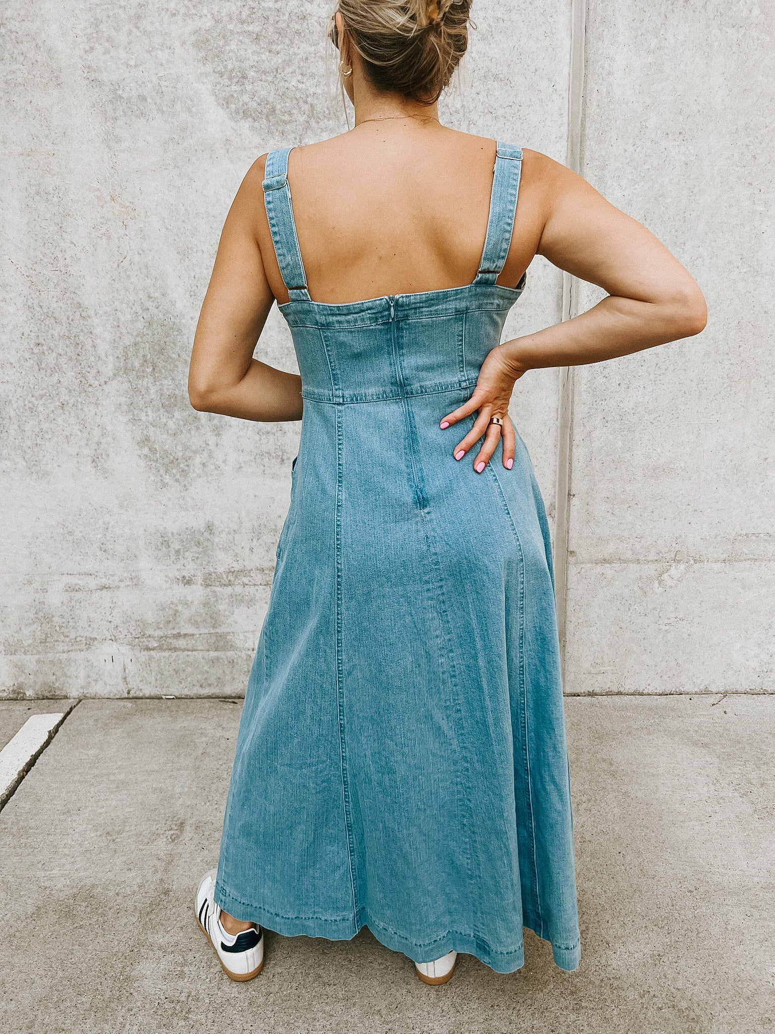 Darcy Denim Midi