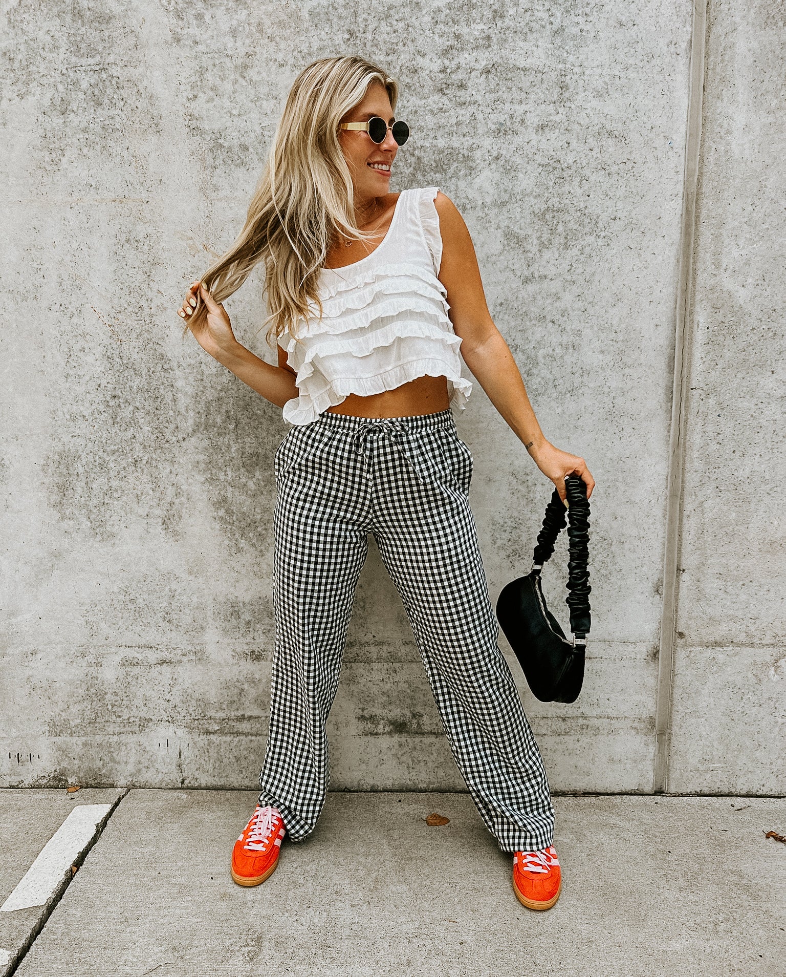 Noelle Gingham Pants