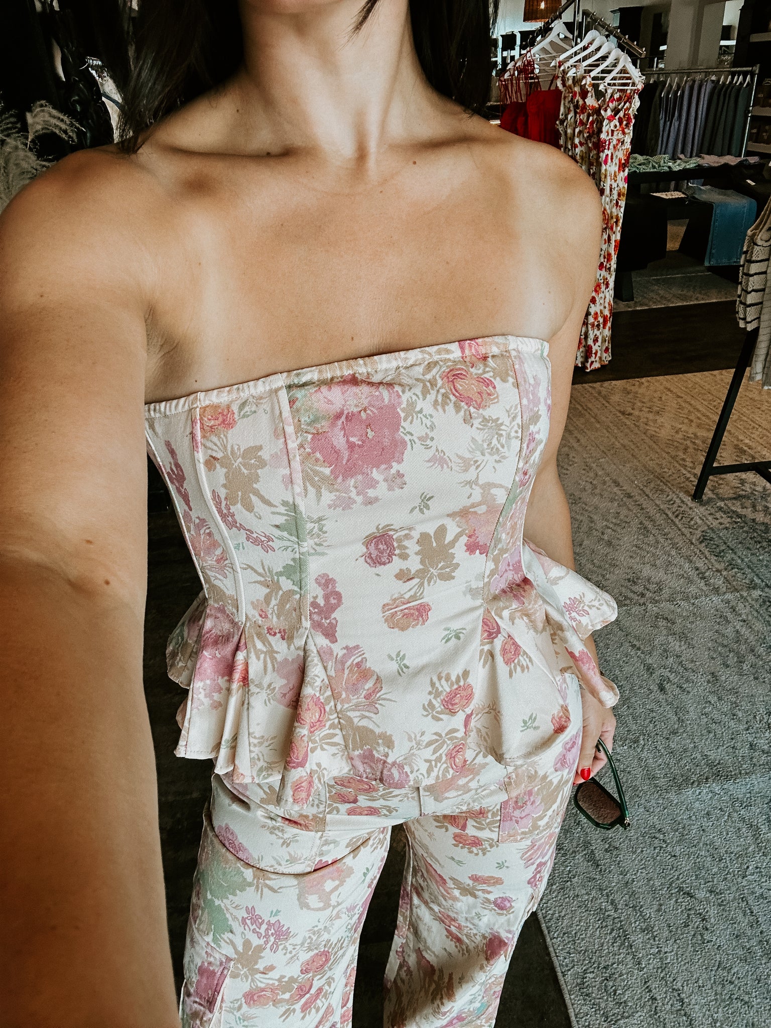 Gabby Floral Top