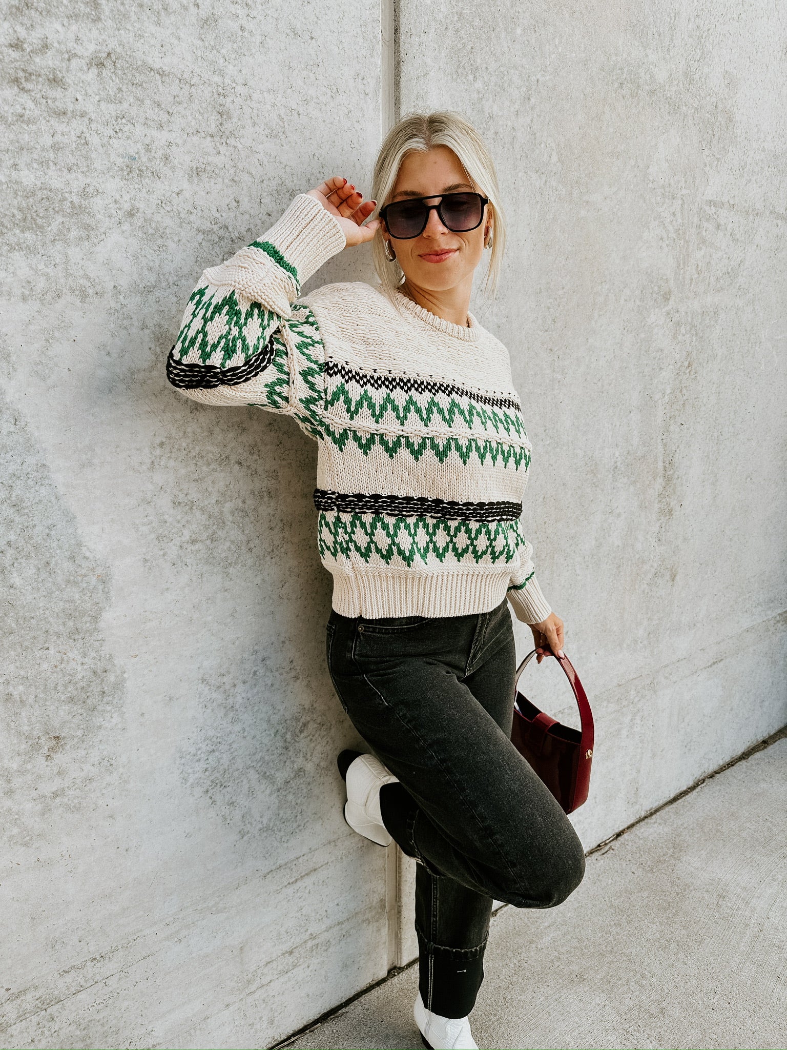 Brayden Patterned Sweater