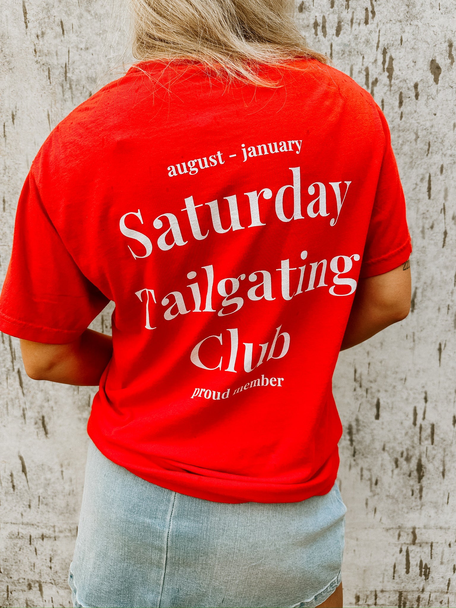 Saturday Tailgating Club Tee