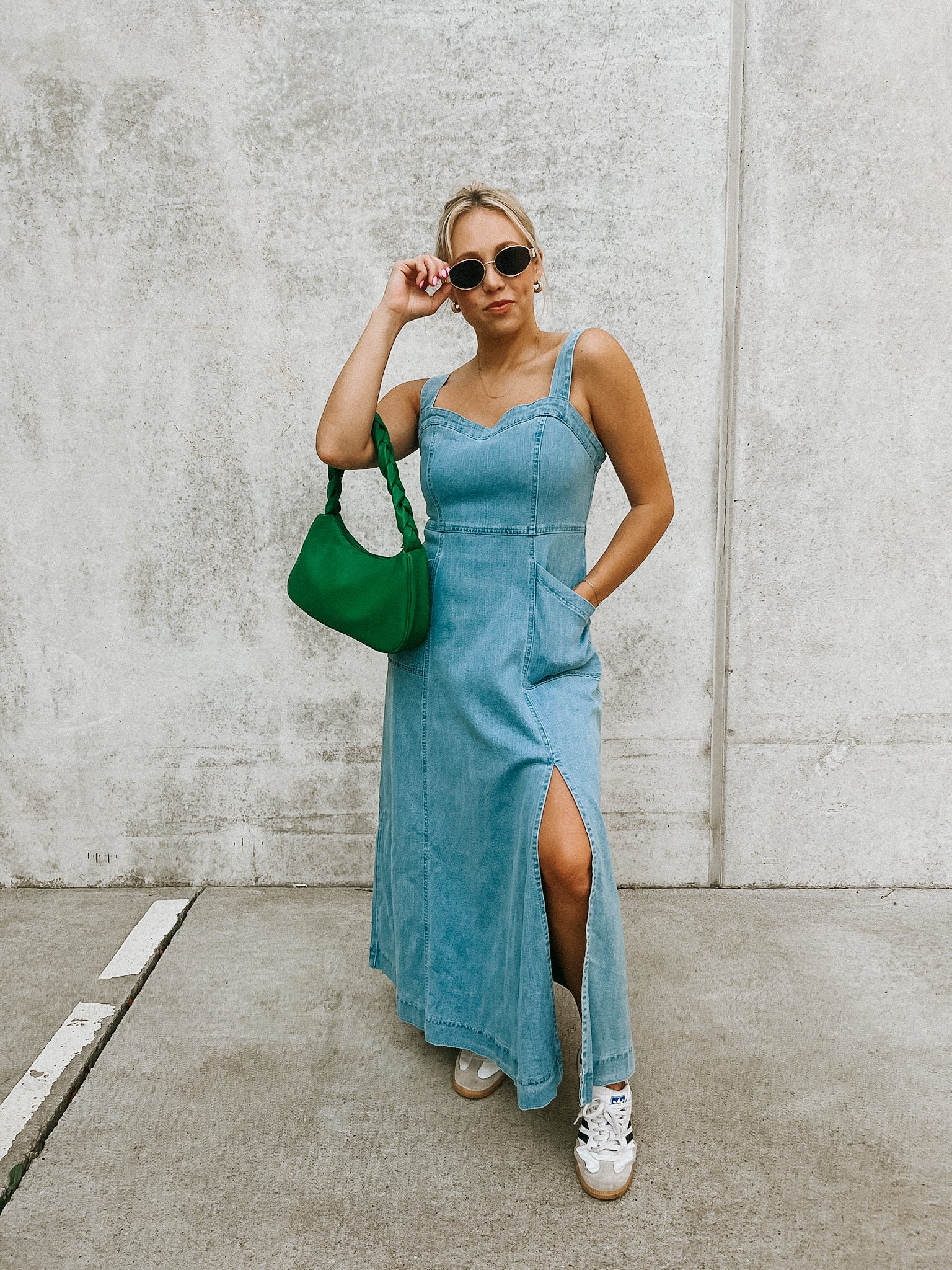 Darcy Denim Midi