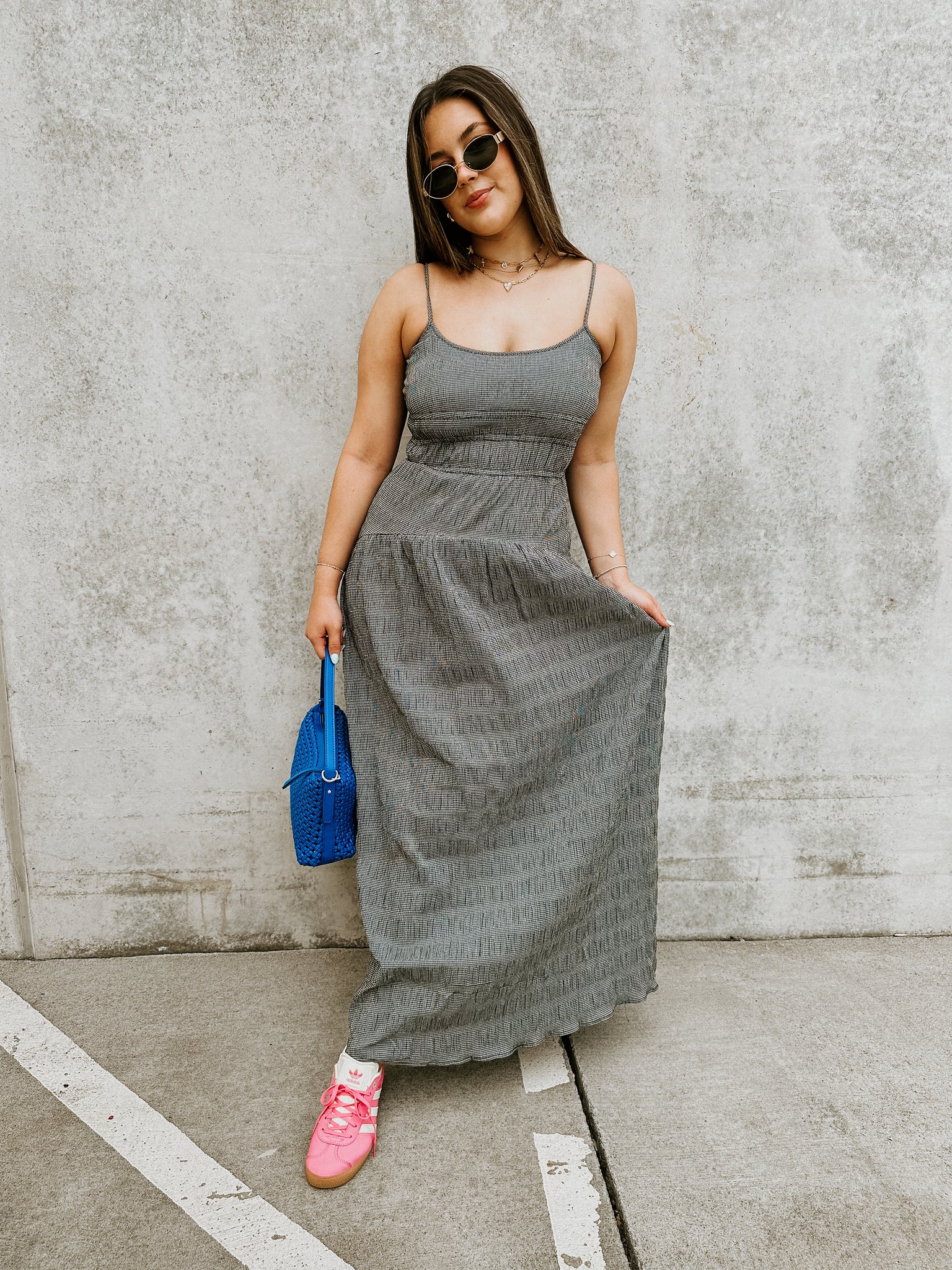 Grayson Gingham Maxi