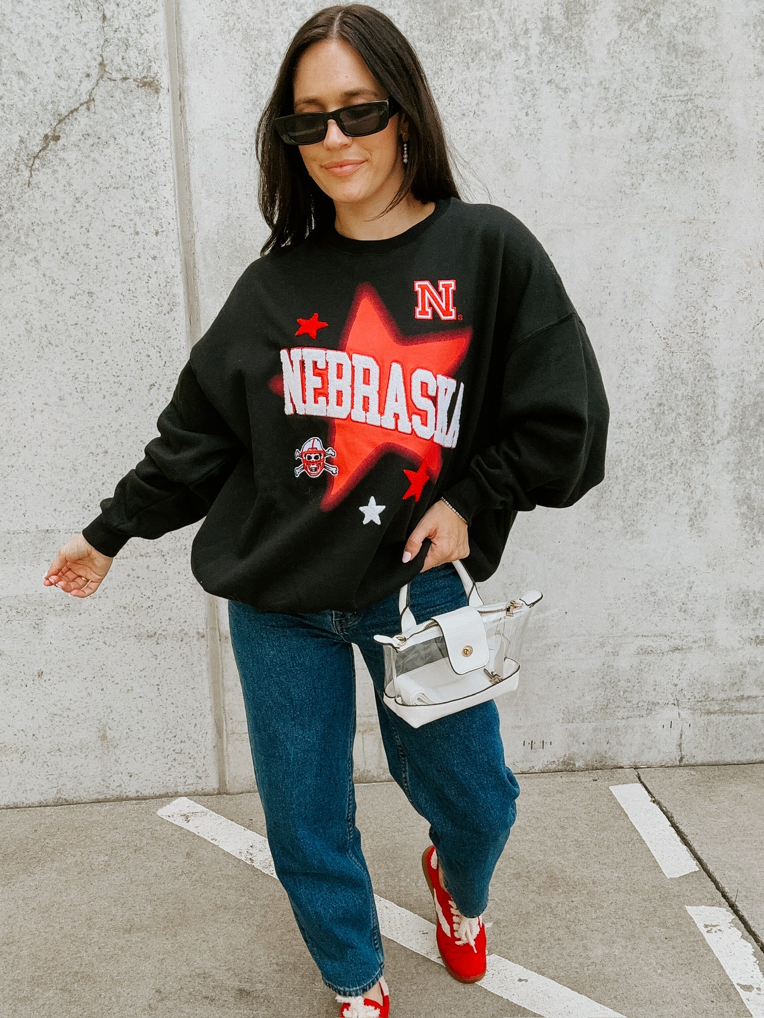 Nebraska Star Crewneck