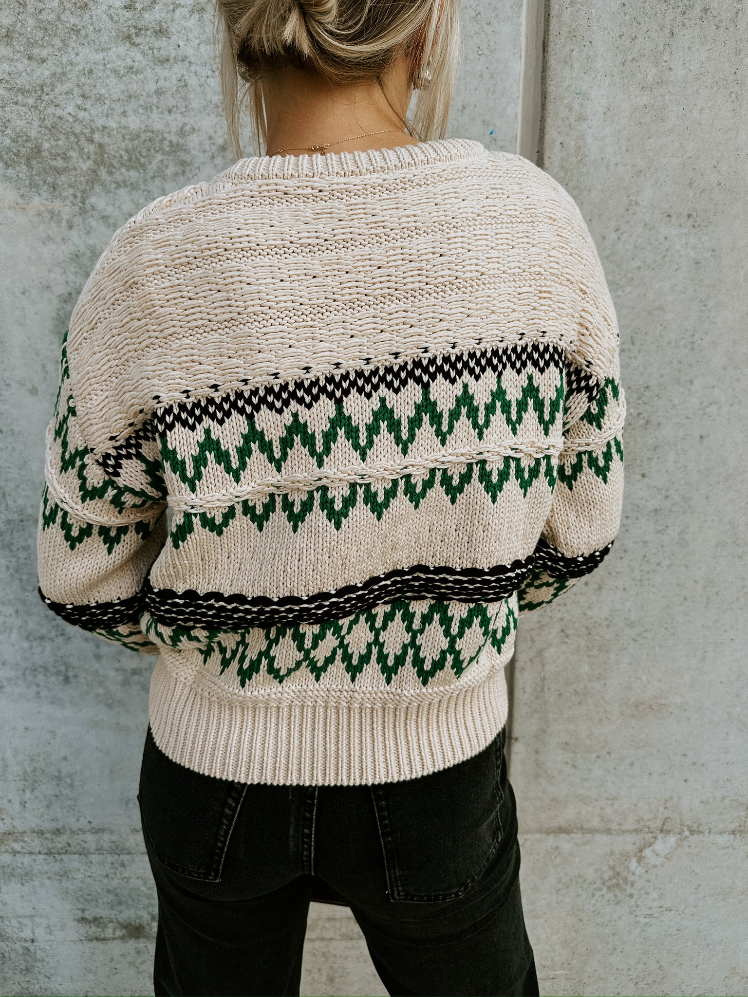 Brayden Patterned Sweater