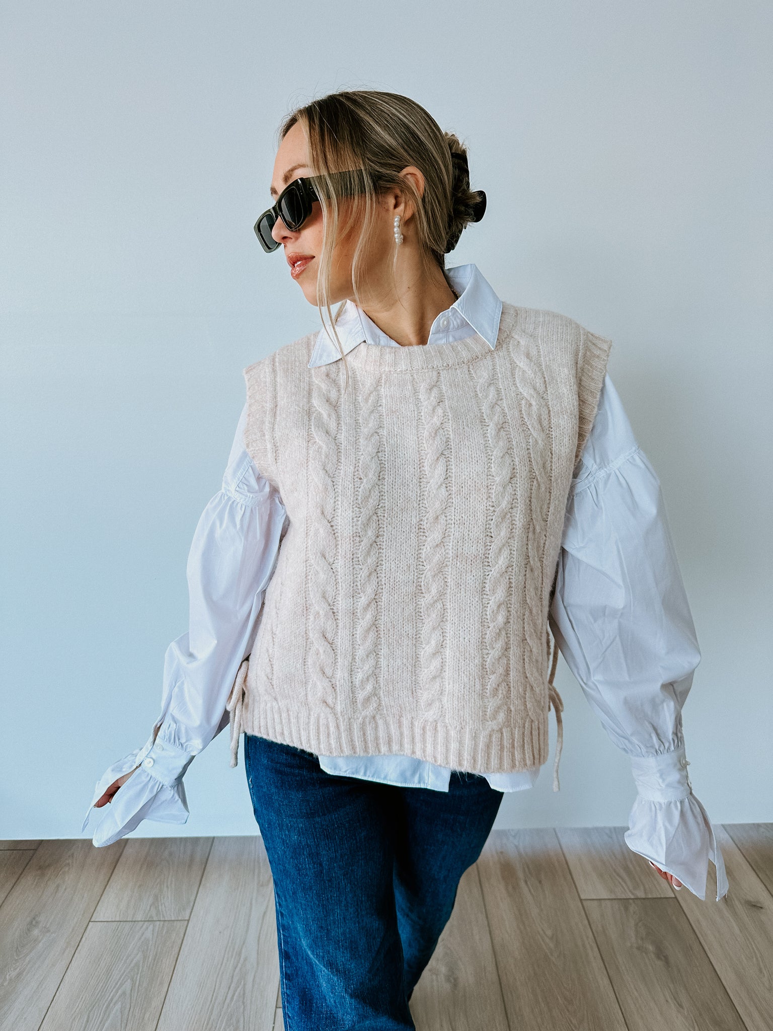 Sofia Sweater- Blush