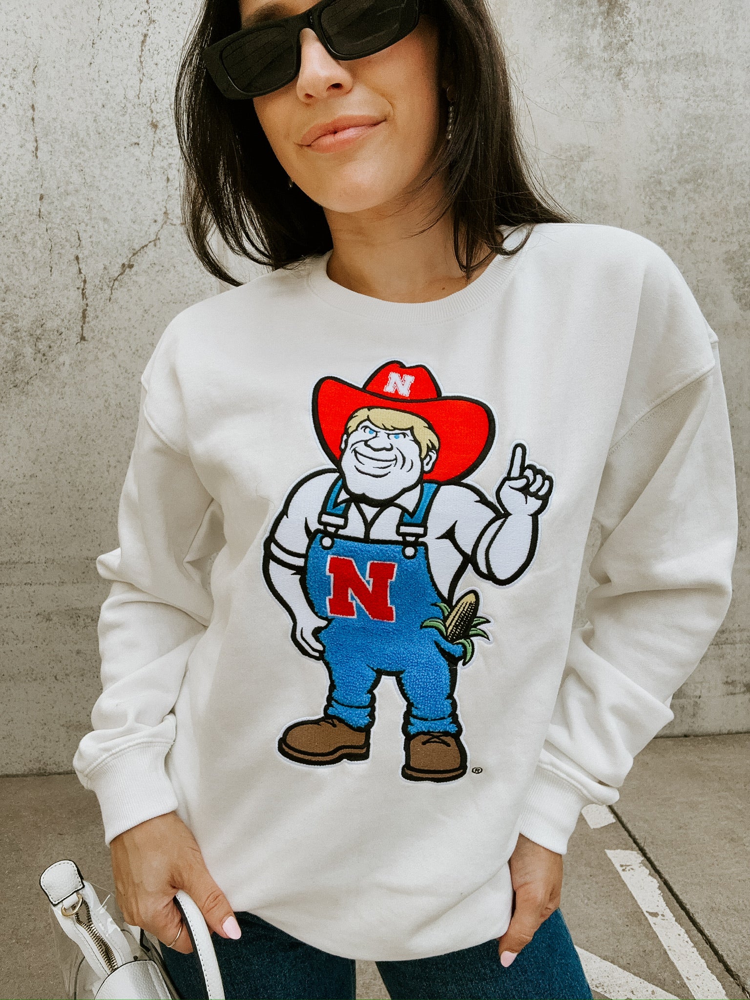 Herbie Chenille Crewneck