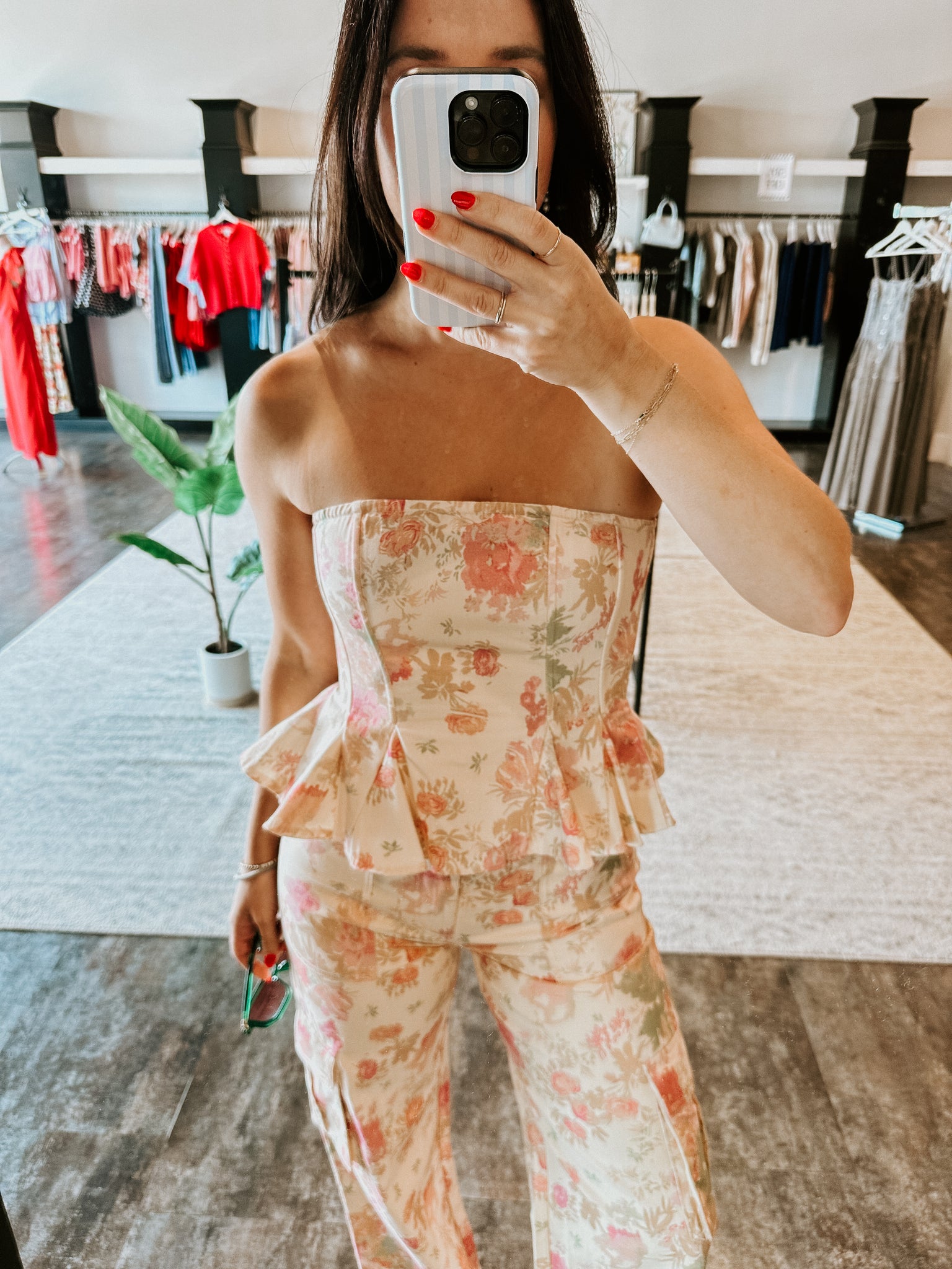 Gabby Floral Top