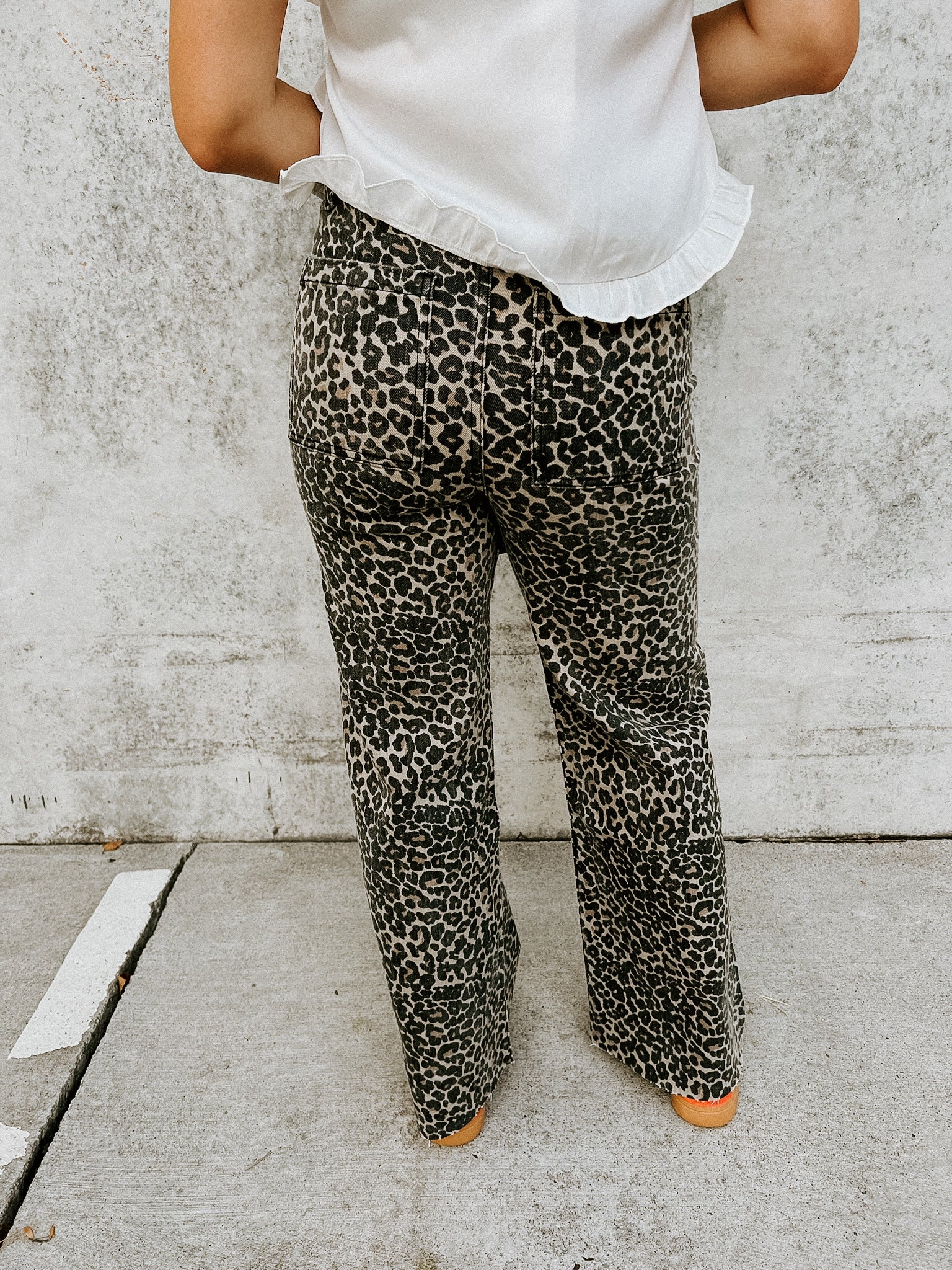 RESTOCK: Brenna Leopard Print Pants