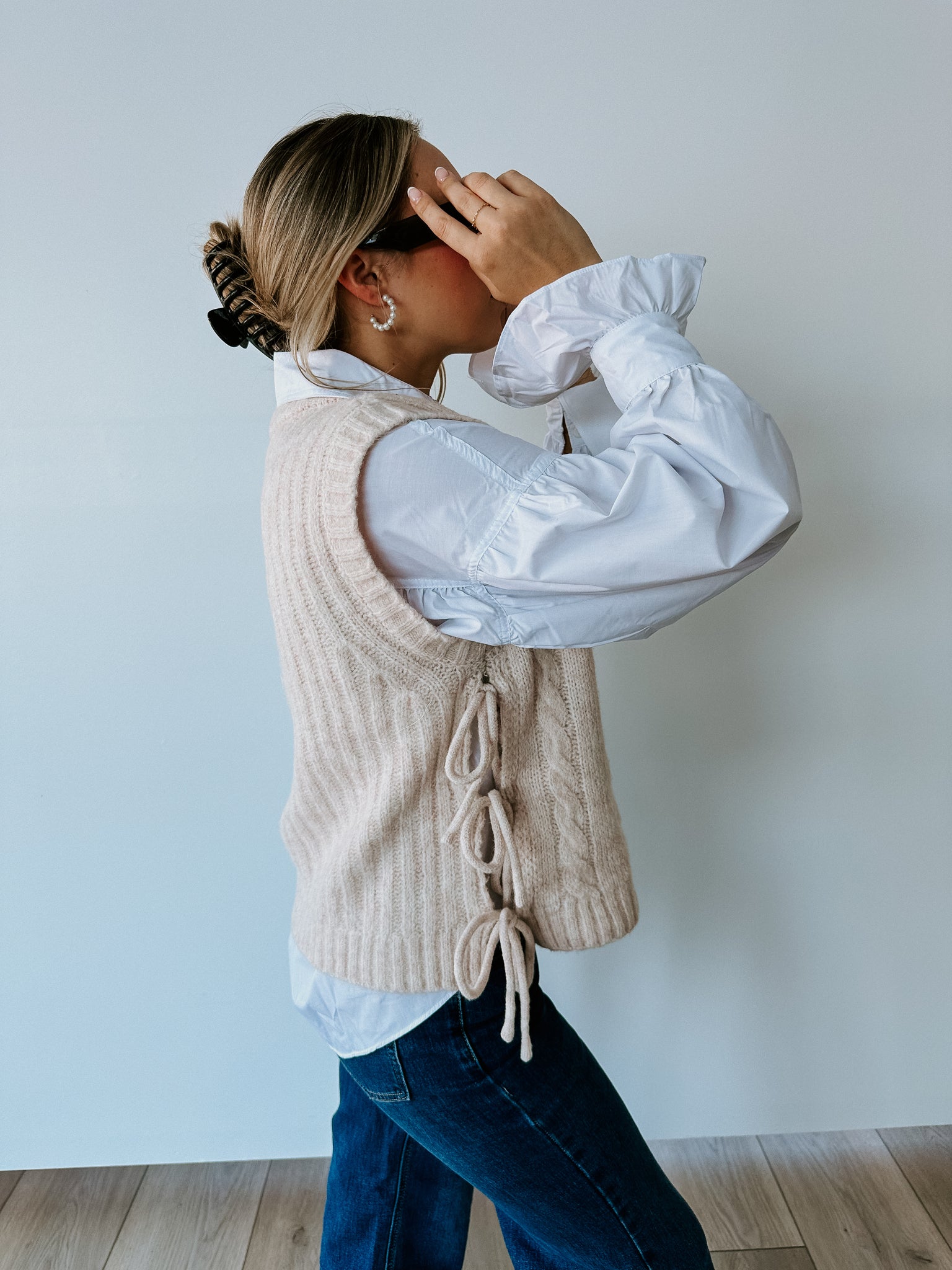 Sofia Sweater- Blush