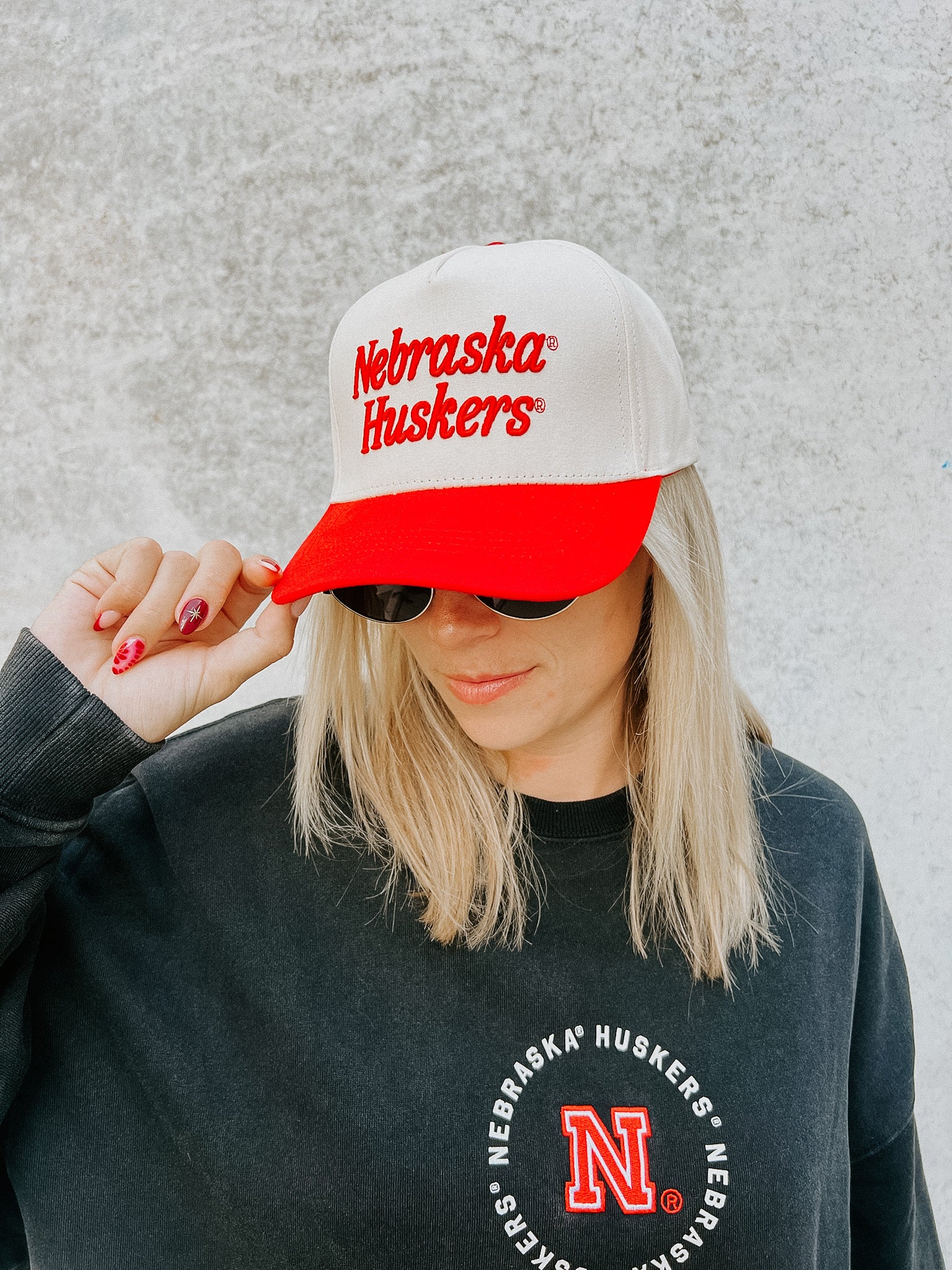 Nebraska Script Hat