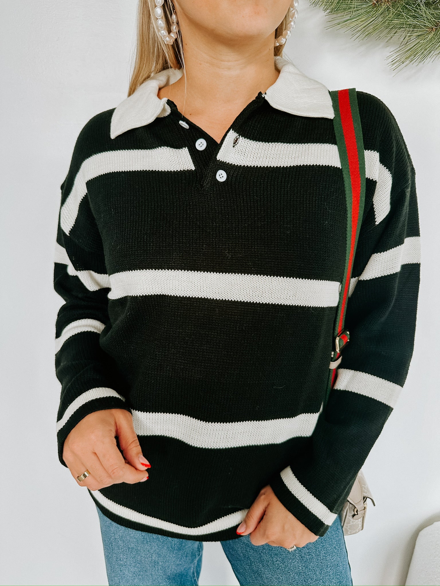 Ryder Stripe Polo Top