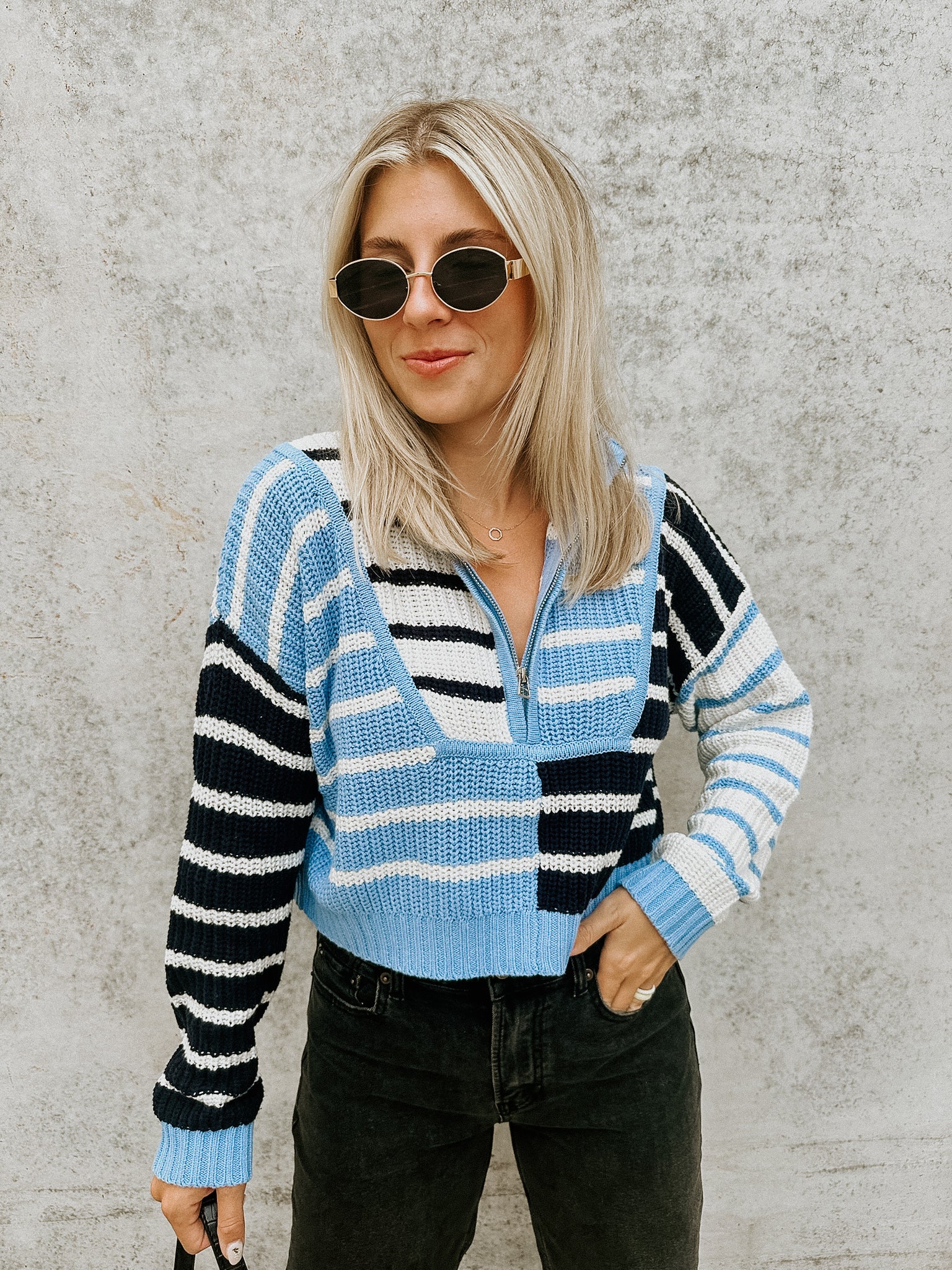 Valerie Stripe Sweater