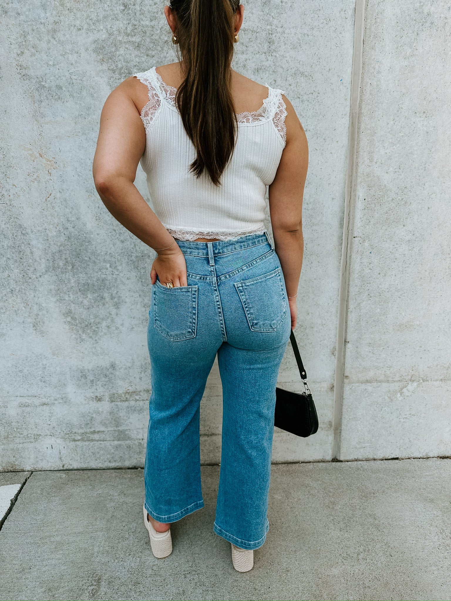 Patch Pocket Jeans