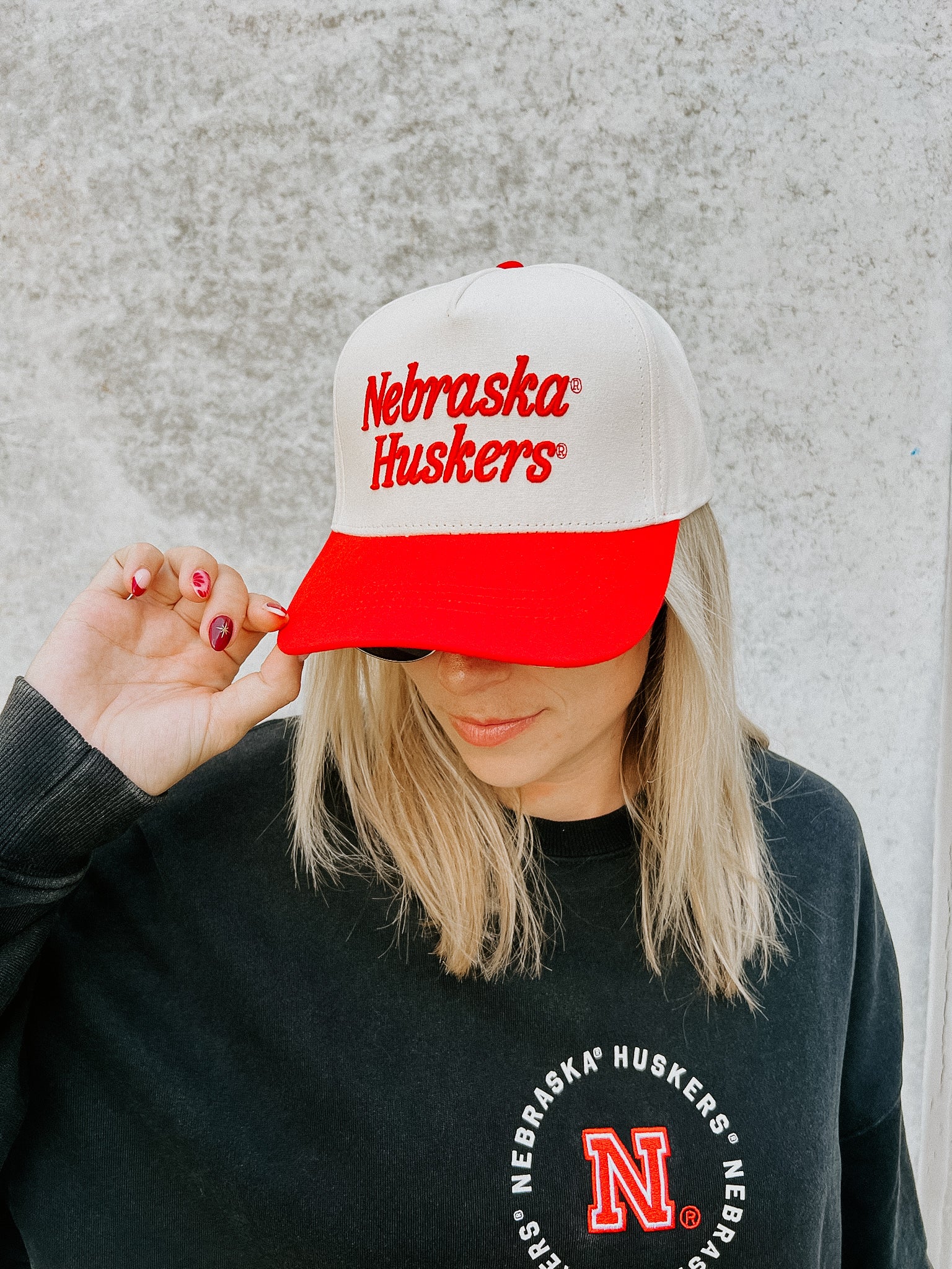 Nebraska Script Hat