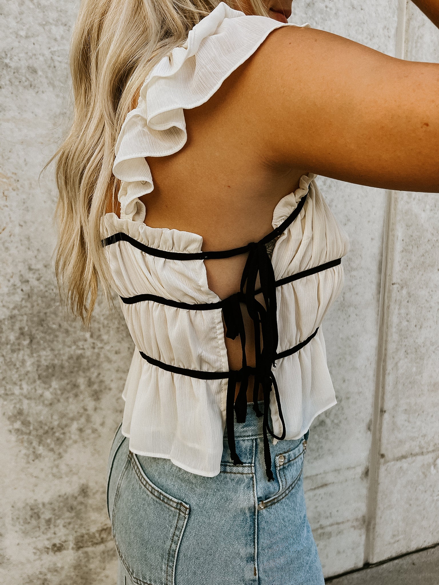 Harlow Ruffled Top