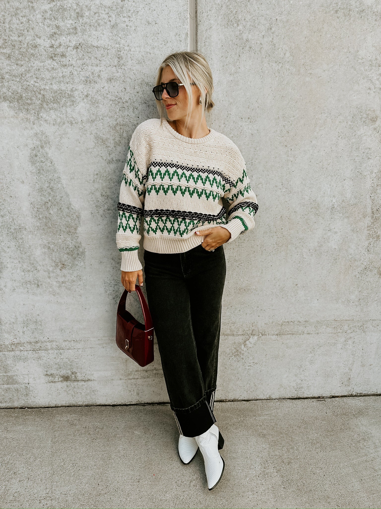 Brayden Patterned Sweater