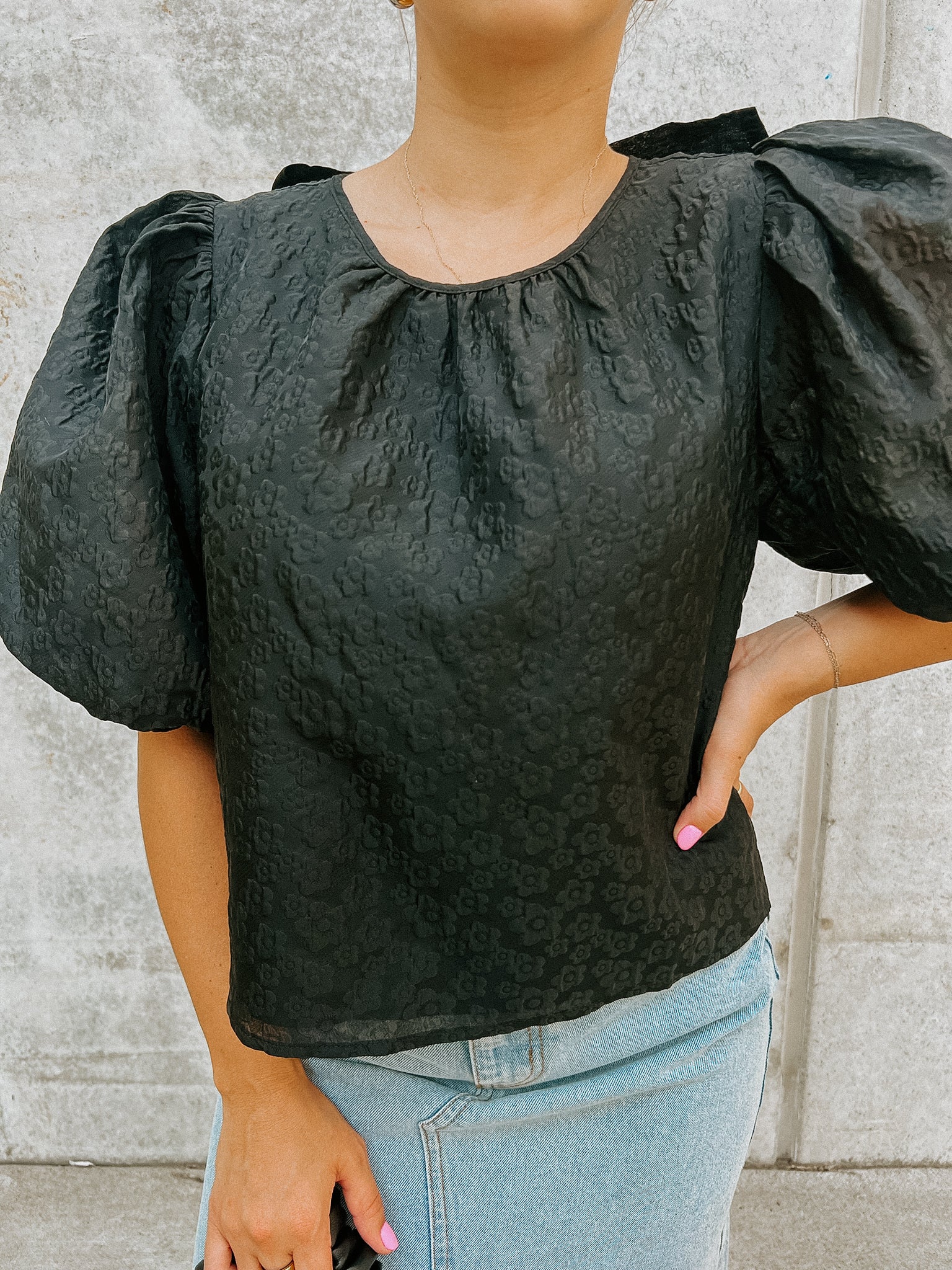 Tatum Textured Top