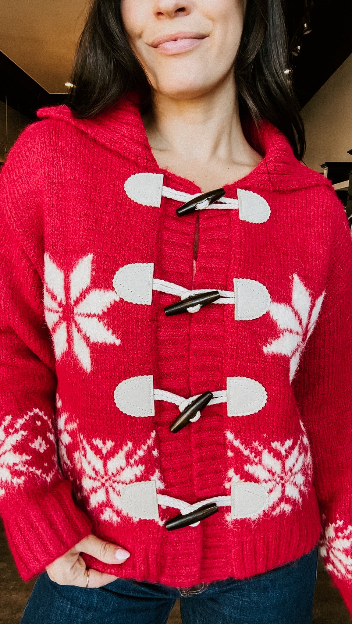 Stella Snowflake Sweater