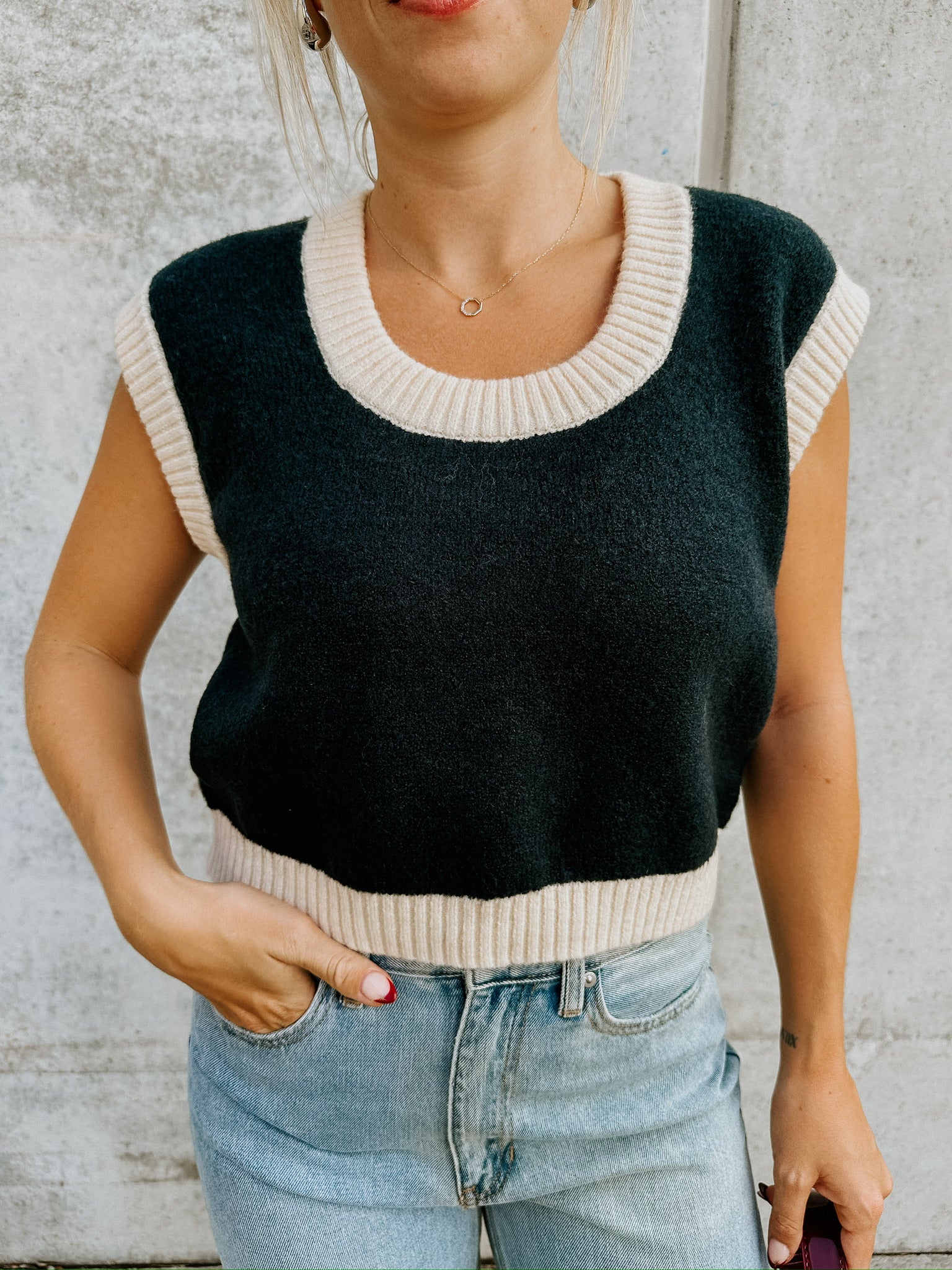 Sylana Sweater Vest