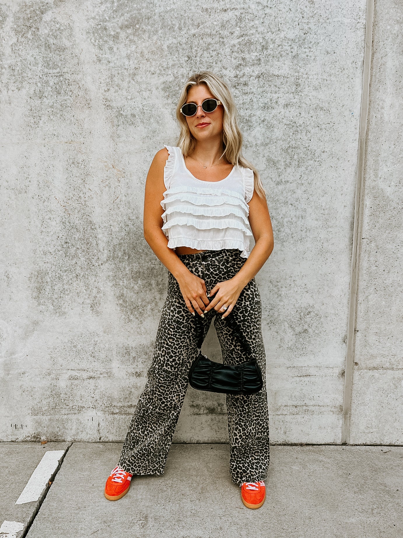 RESTOCK: Brenna Leopard Print Pants