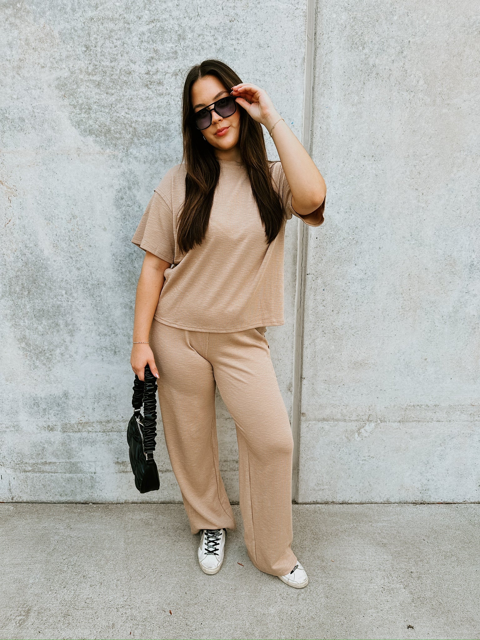 Layla Loose Fit Set- Taupe