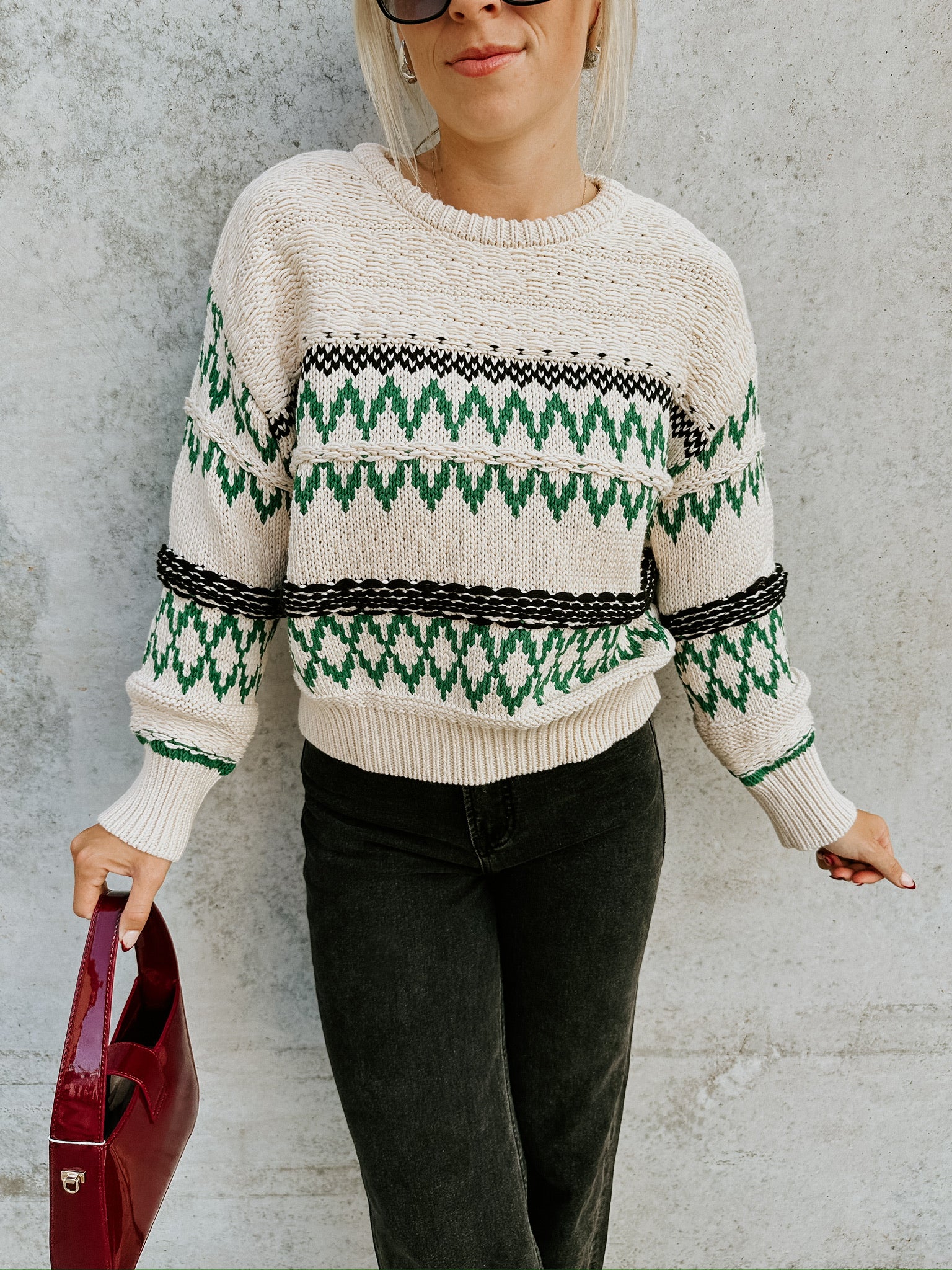 Brayden Patterned Sweater