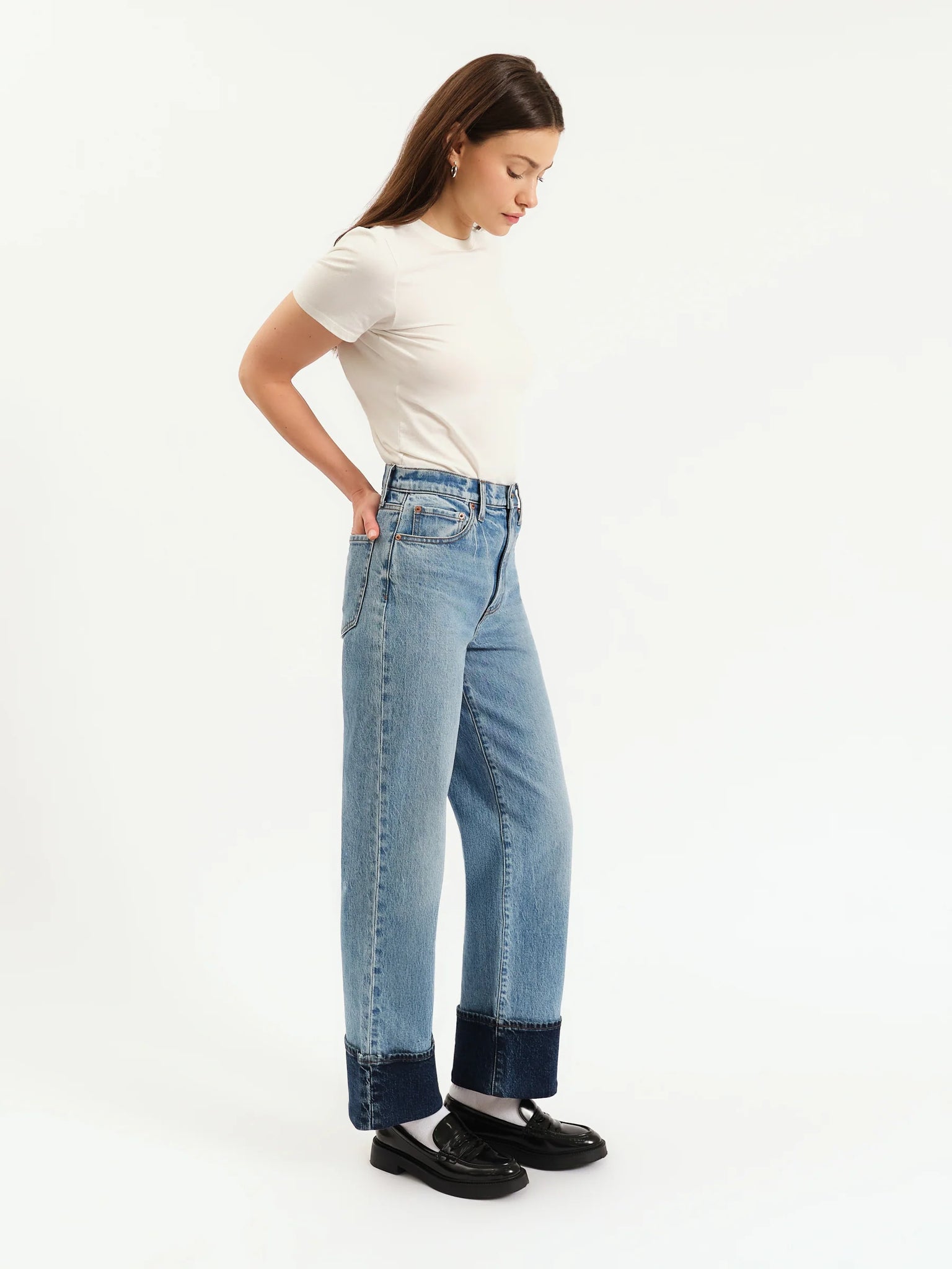 Eastside High Rise Loose Denim