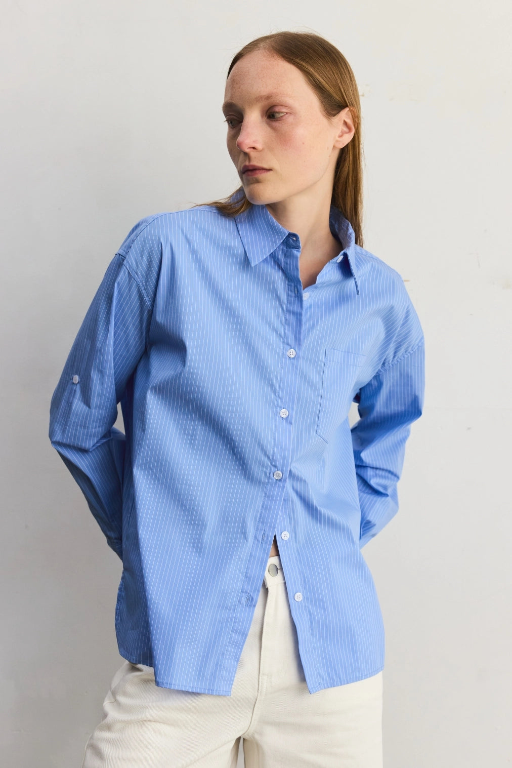 Annalise Stripe Button Down
