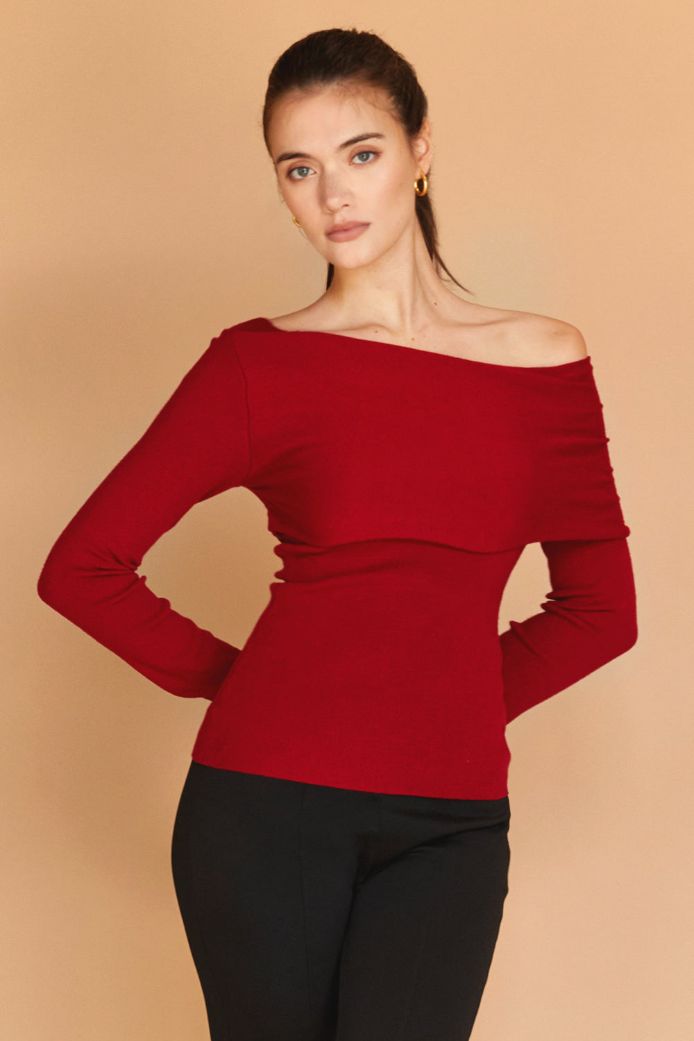 Ruby Fold Over Sweater